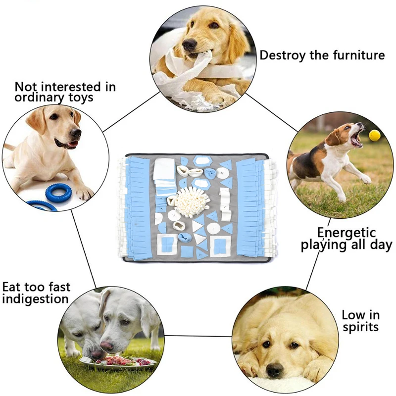 Одеяло для носа собак нюхательный коврик игрушка игровой Тренировочный Коврик