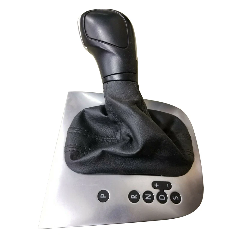 

beler 5C7713203D Car AT DSG Gear Shift Knob Lever Boot Cover Fit For VW Golf MK6 GTI Jetta MK5 LHD