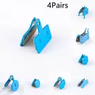 4 пары медных тормозных колодок для велосипеда используются для тормозных аксессуаров, таких как Shimano SRAM AVID Hayes Magura