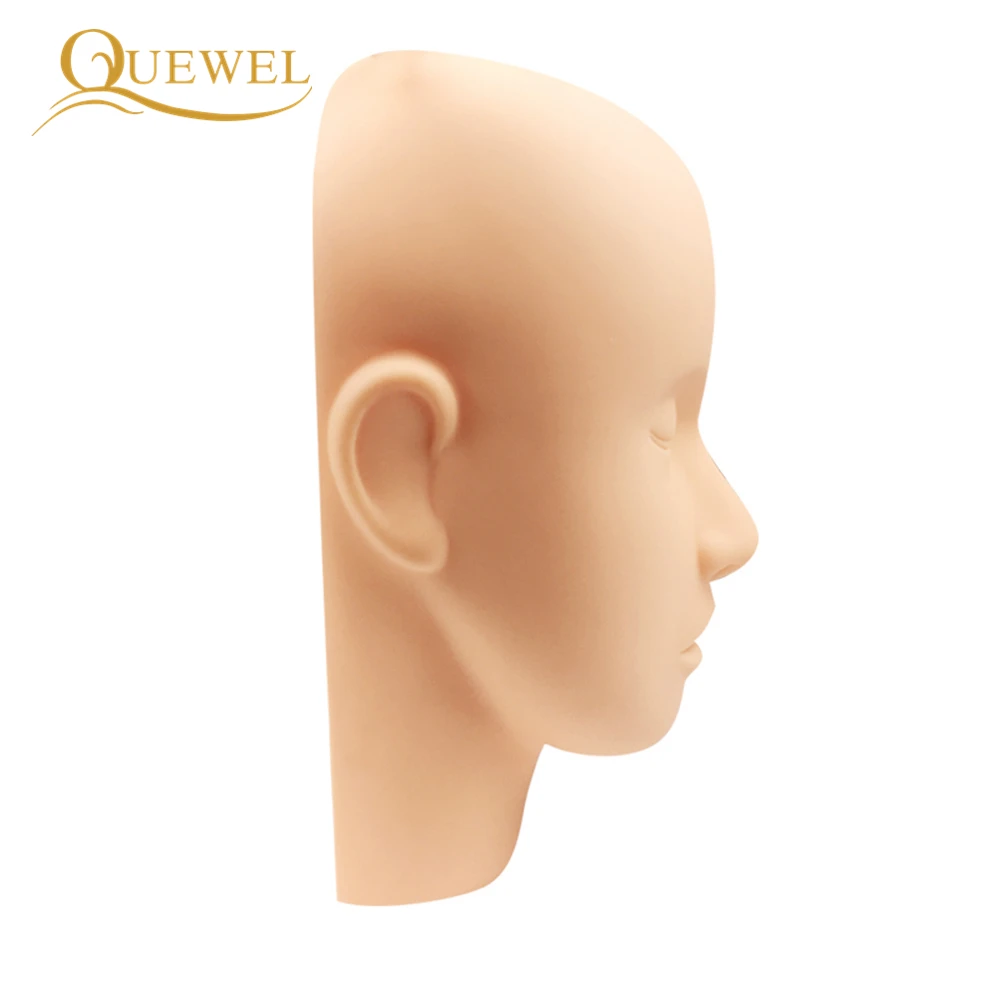 Тренировочная голова для красоты и макияжа искусственная кукла наращивания