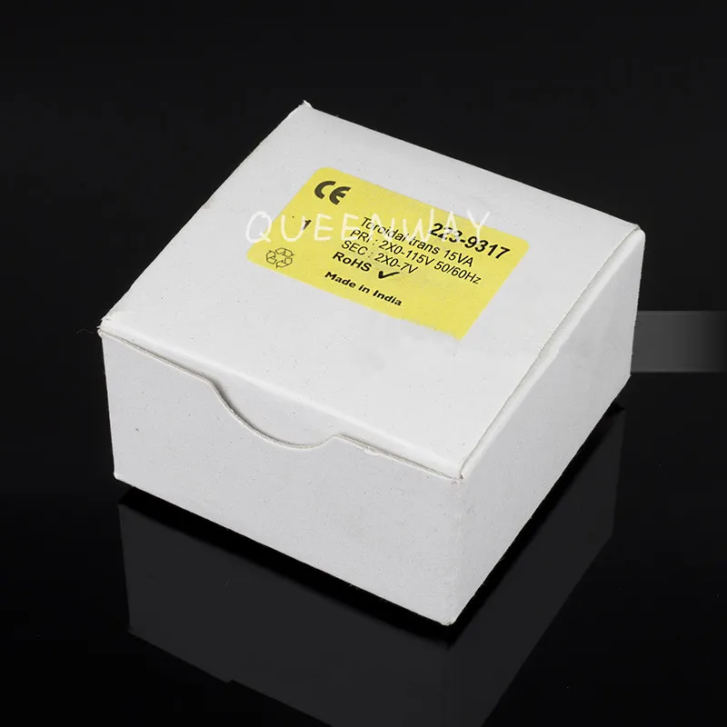 

T-031 Double 7V 15W TALEMA Square PCB Welding Plate Sealing Toroidal Transformer 15VA