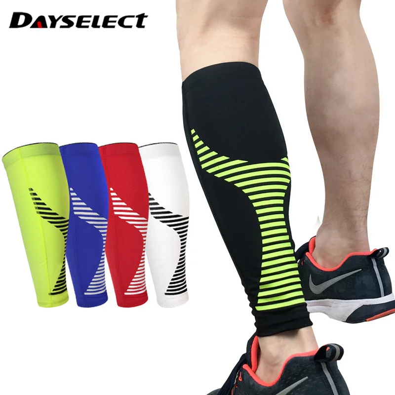 Баскетбольный волейбол компрессионный рукав для голени эластичные гетры для велоспорта для бега Футбол спортивный рукав для ног