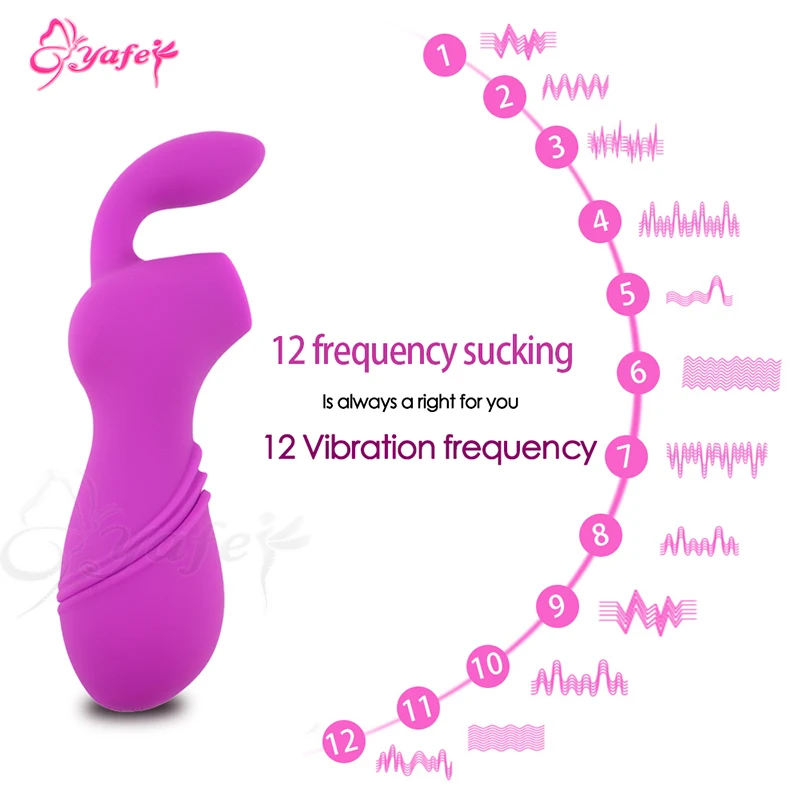 12 Скоростей на присосках для клитора G Spot вибратор влагалища тренер секс