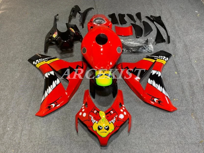 

Injection Mold New ABS Whole Fairings Kit Fit for HONDA CBR1000RR 2008 2009 2010 2011 08 09 10 11 CBR1000 Bodywork set Red shark