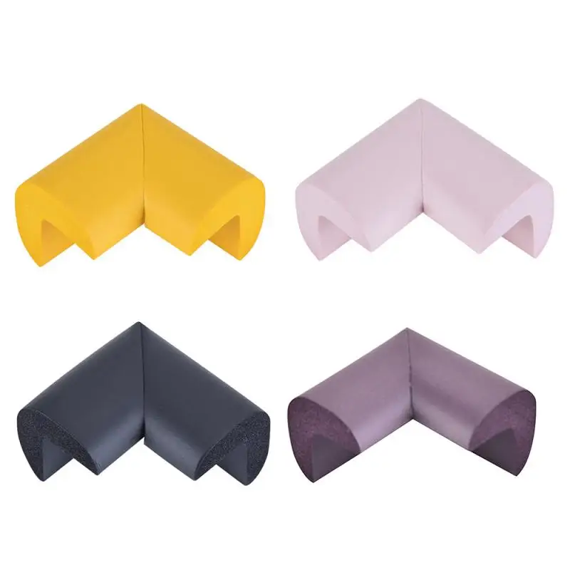 

4Pcs/lot U-shape Table Desk Soft Corner Cover Protector Baby Safety Furniture Edge Guard Care Anti-collision Corner For Indoor