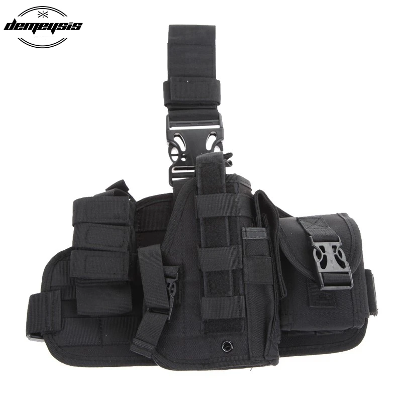 Набедренная кобура Duable для тактического пистолета и + сумочка журнала Glock 17 19 23 32