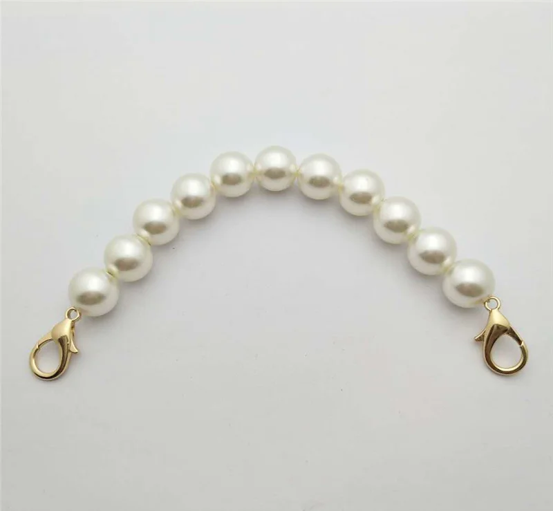 Ручка с белым жемчугом для сумок ремешков и цепочек 10 шт. 16 мм аксессуары ручной