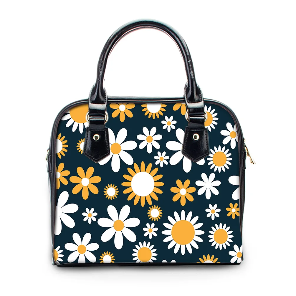 

Женская сумка с цветочным принтом JOY LYNN, повседневная сумка через плечо из искусственной кожи с верхней ручкой, роскошная дизайнерская сумк...