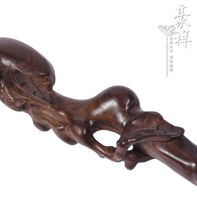 Африканское черное дерево персиково-образный MANTOU старинная трость из красного