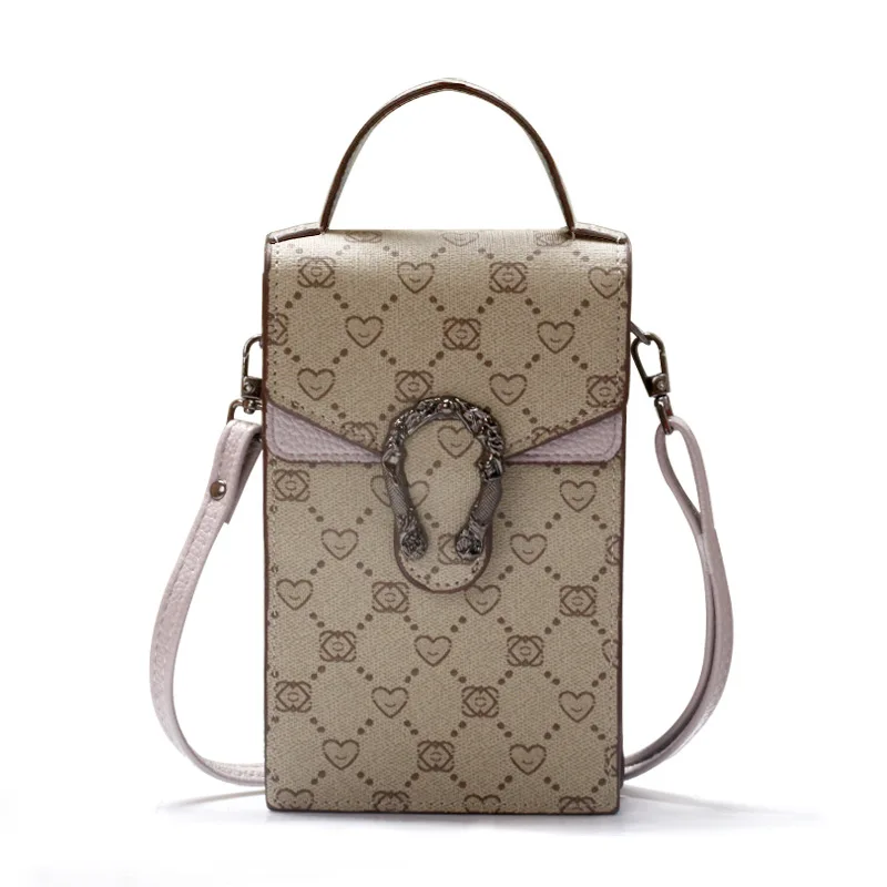 

Bag 2021 new Korean fashion large capacity diagonal bag printing multifunctional mobile phone bag female wallet