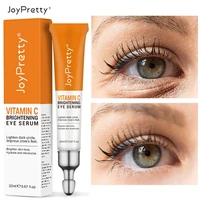 vitamin c brightening eye serum lighten dark circles remove fine lines eye bags eye essence anti aging moisturizing eye care 20g