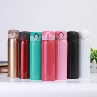 500ml high quality insulation simple appearance stainless steel double layer bounce vacuum cup insulation cupthermos cup