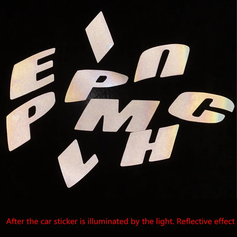 3D наклейки для автомобиля подходят наклеек в виде букв шинах ночное