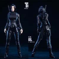 19xg48 16 scale sexy black mustel assassin action female soldier heaf clothes set without body for 12 s10d body
