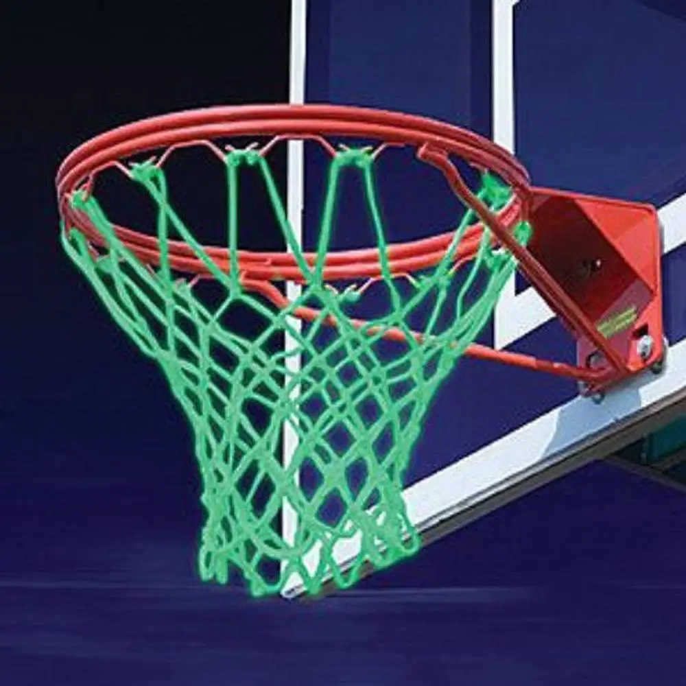 

Light Up Basketball Nets Heavy Duty Replacement Outdoor Shooting Trainning Glowing Light Luminous Basketball Nets