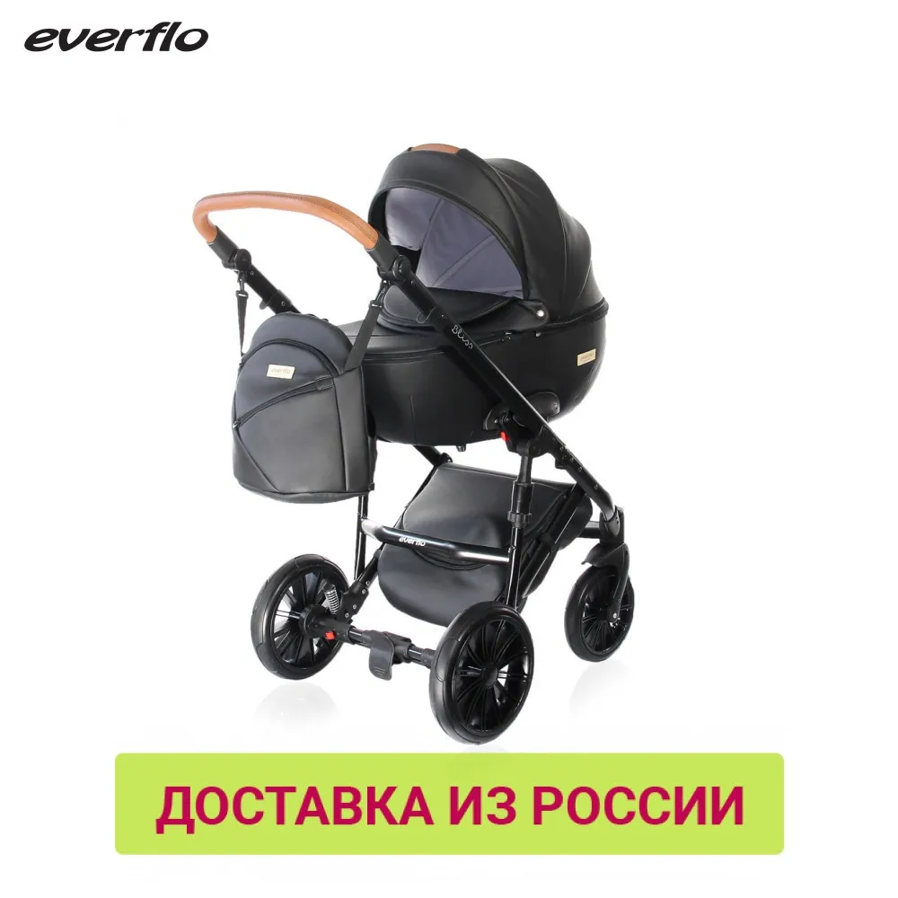 Коляска 2 в 1 EVERFLO BLISS|Четырехколесная коляска| |