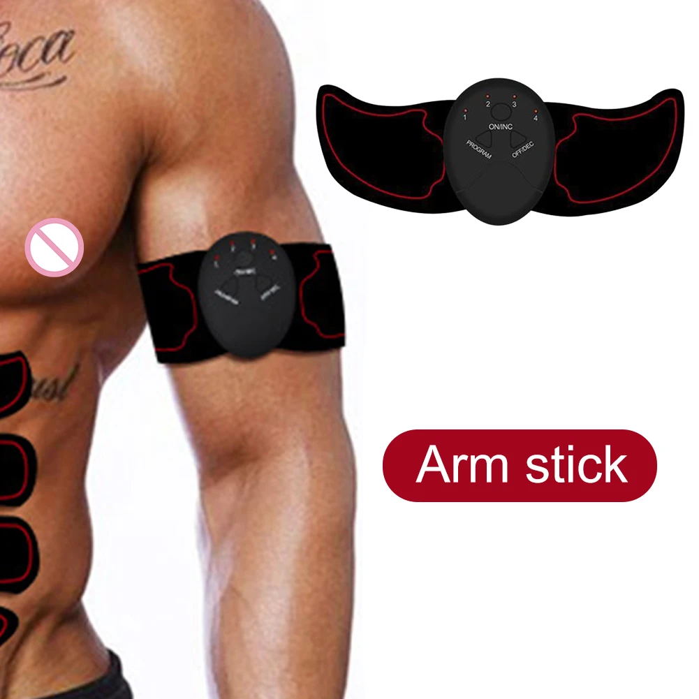

EMS Wireless Muscle Stimulator Unisex Arm Muscle Trainer Body Fitness Hip Trainer Shaping Patch Slimming Trainer Massager
