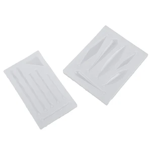 1 шт прозрачный DIY Силиконовая Форма Подвеска Серьги формы для эпоксидной смолы высушенный цветок смола декоративное ремесло для ювелирных изделий