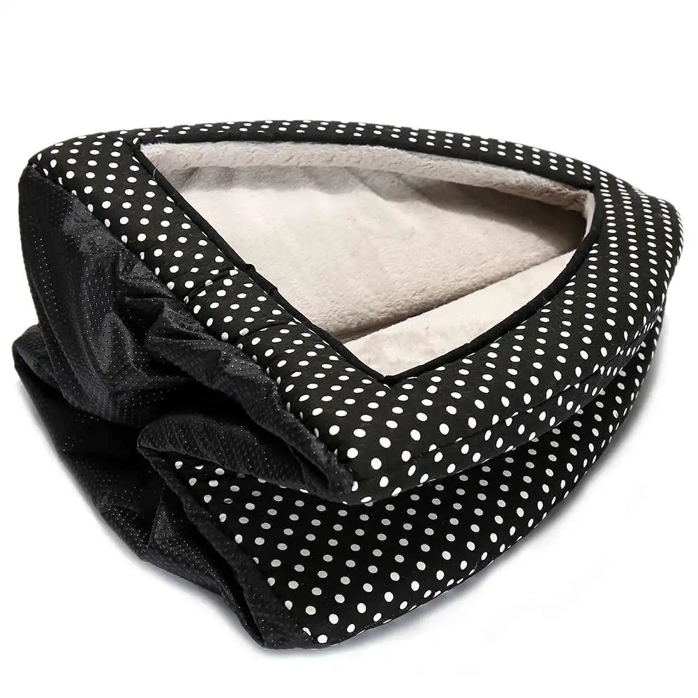 Чихуахуа собака дома кровать для маленьких собак роскошный Теплый узор в горошек