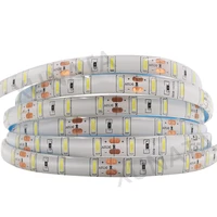 5m led strip light dc12v smd7020 60ledsm flexible led tape waterproof led ribbon cold whitewarm white brighter than smd5630