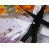 150cm 2 pcslot cheap price 3 invisible zipper for sewing quilt accessories close end zipper white and black