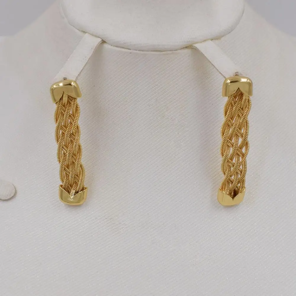 Женский ювелирный комплект из колье и серёг 3 цвета|Ювелирные наборы| |