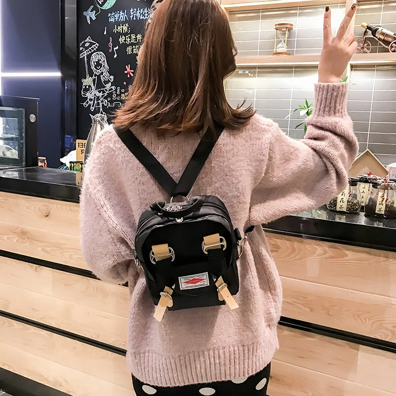 New Fashion Women Handbag Women's Oxford Cloth Tote Female High Quality Shoulder Bags Retro Student Schoolbag For Girls | Багаж и