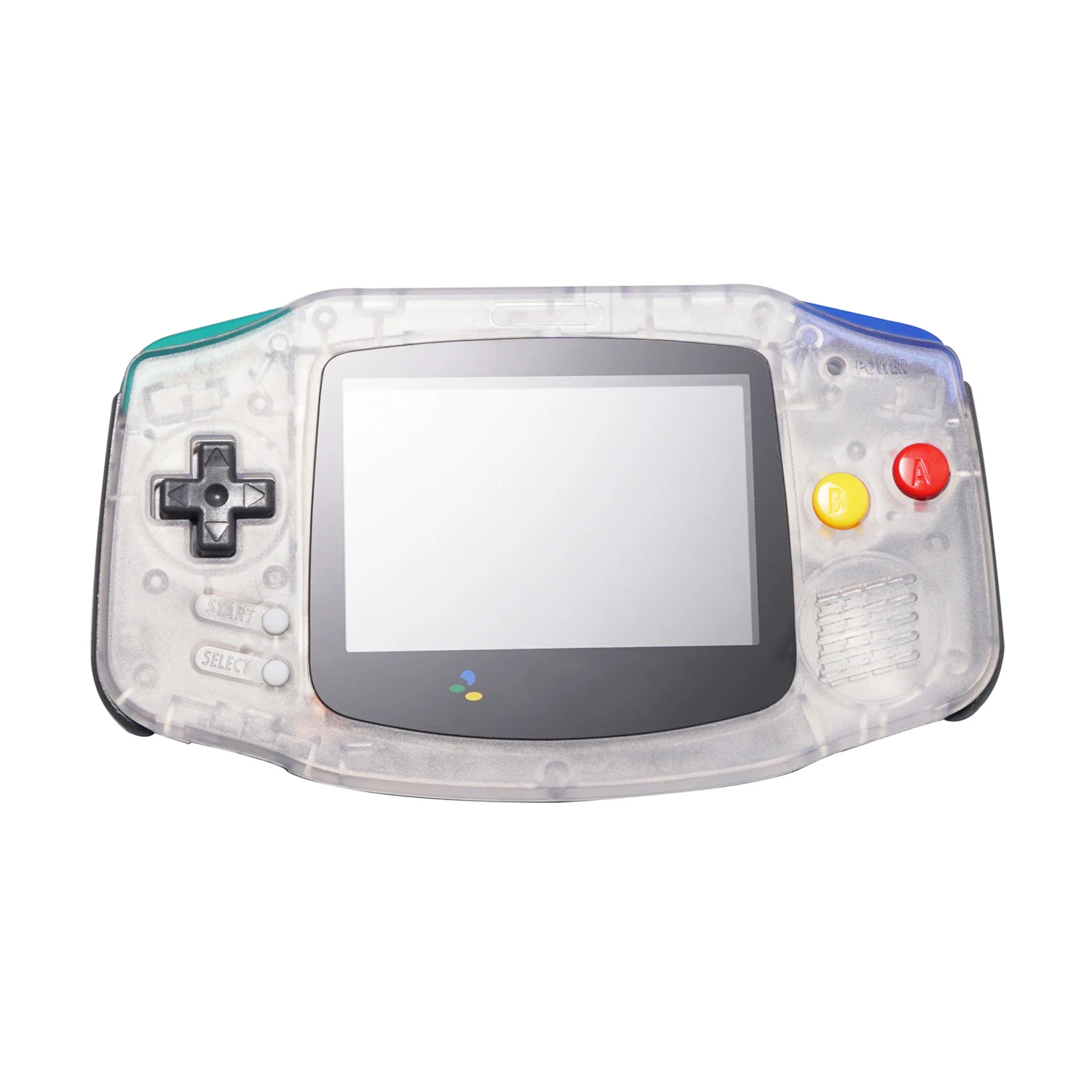 Новый Сменный корпус для версии IPS LCD GAMEBOY ADVANCE и кнопки стеклянный объектив