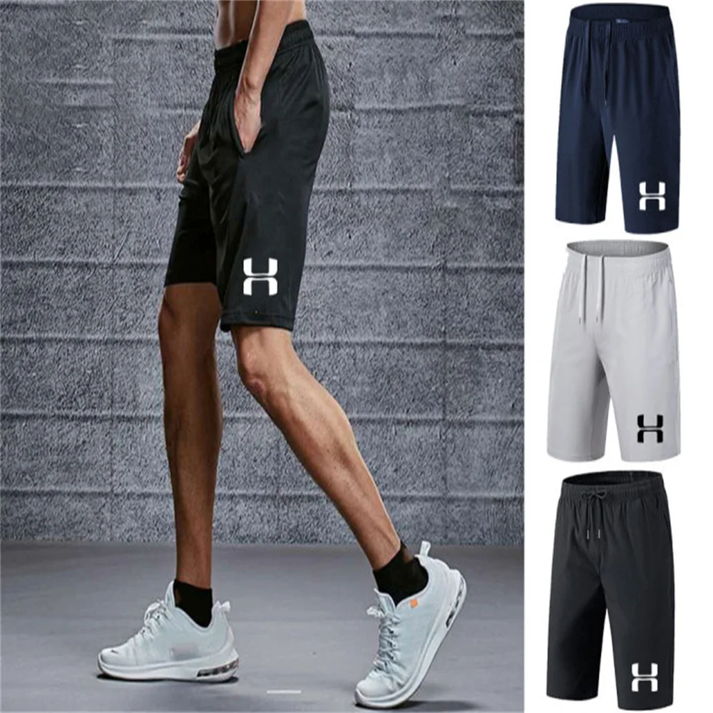 

Summer Shorts Men Fashion Shorts Breathable Men's Casual Shorts Comfortable Large Size Fitness Ropa Hombre Bodybuilding Shorts