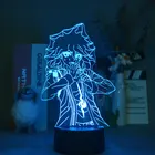 Акриловые 3D лампы, светодиодный светильник для детей, Danganronpa V3, Nagito Komaeda, украшение для комнаты управления умным телефоном для подростков, подарок
