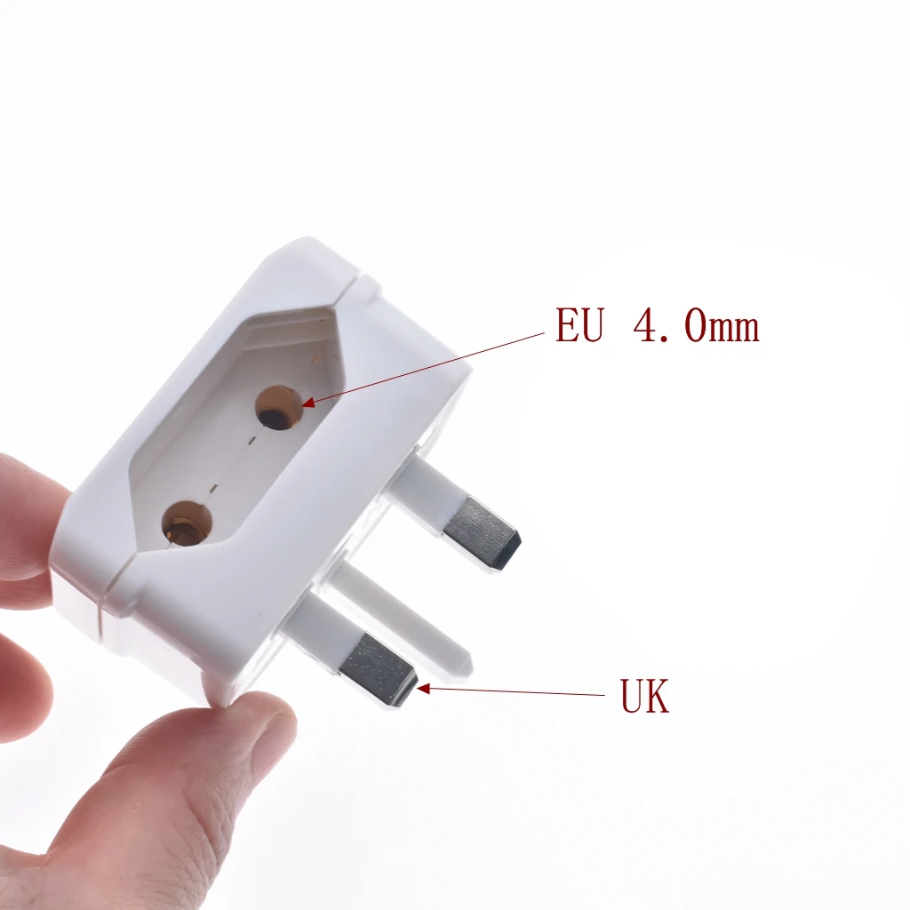 Новый европейский Европейский 2 контактный в UK 3 адаптер питания дорожный
