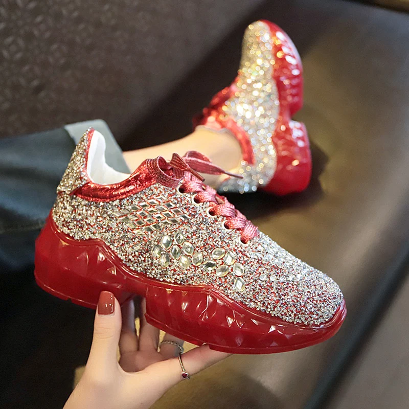 Новинка 2020 года весенние трендовые женские прозрачные кроссовки в стиле