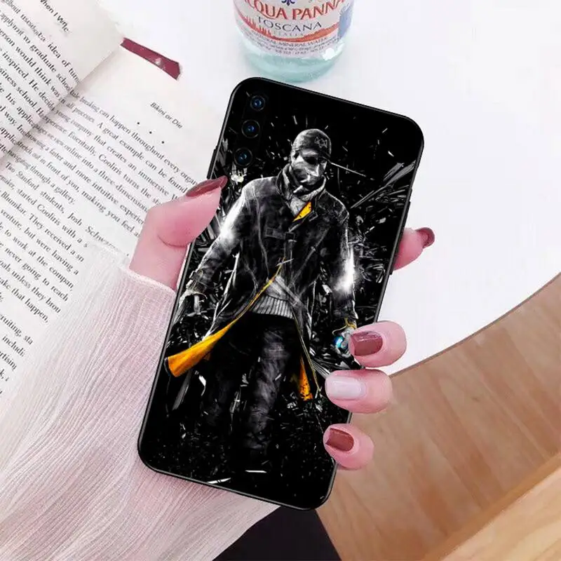 Черный мягкий резиновый чехол PENHUWAN из ТПУ для Huawei P30 P20 Mate 20 Pro Lite Smart Y9 prime