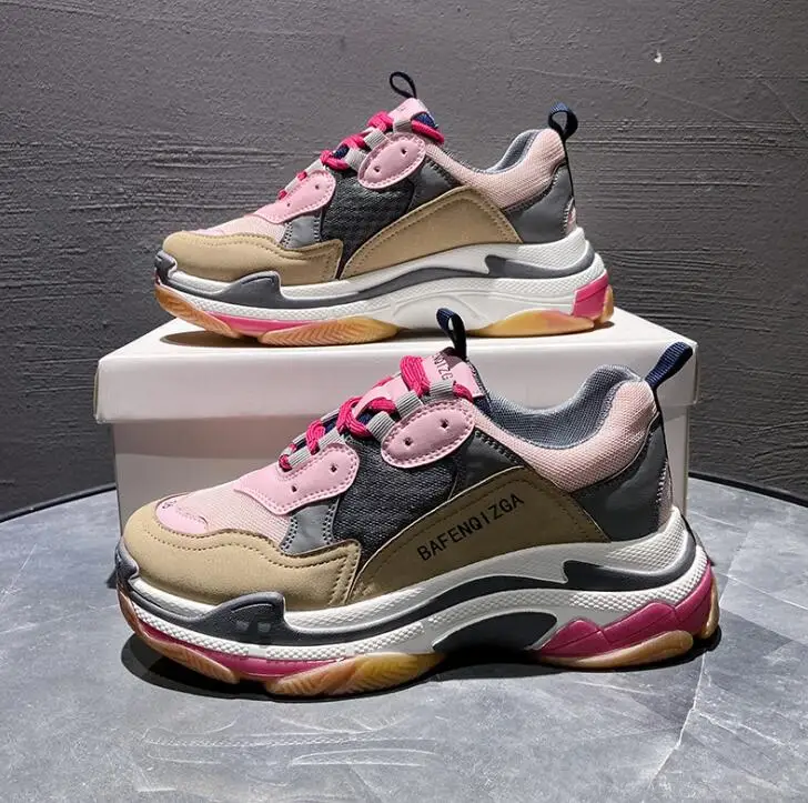 

Женские кроссовки на платформе, повседневные белые кроссовки из замши, на осень, 2021