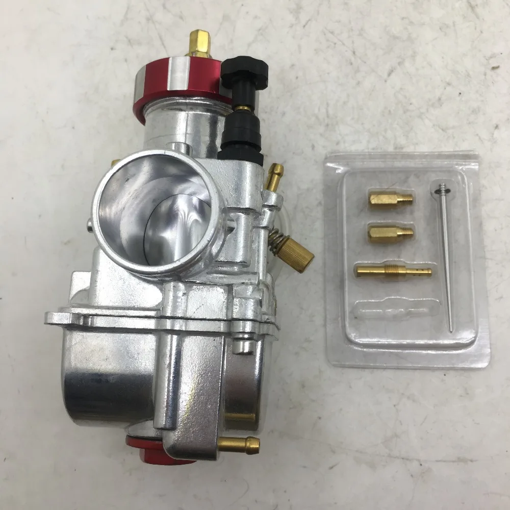 Карбюратор SherryBerg PWK30 30 мм хромированный с круглой головкой для Keihin Carb 30PWK yamaha HONDA KTM