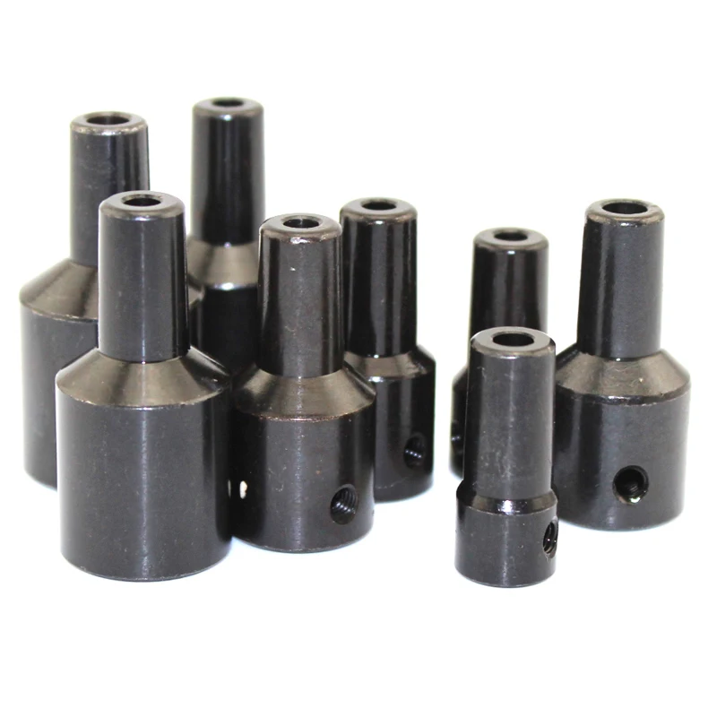 1PCS 3.17mm/4mm/5mm/6mm/7mm/8mm/10mm Motor Shaft Coupler Sleeve Coupling B10 Drill Chuck Taper Connecting Rod