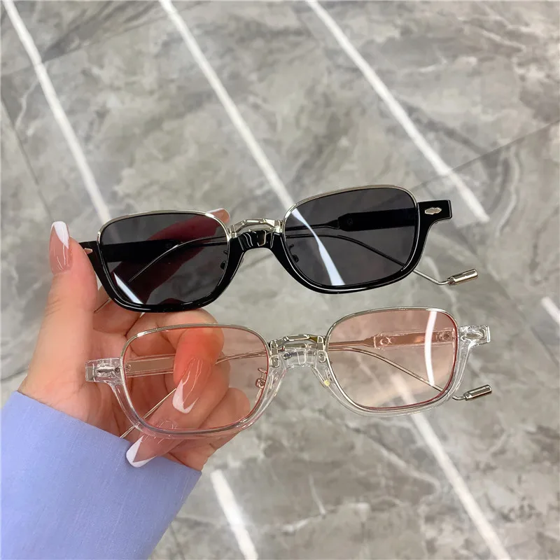 Новинка 2021, модные креативные солнцезащитные очки, винтажные женские роскошные дизайнерские индивидуализированные солнцезащитные очки с металлической оправой, новейшие популярные солнцезащитные очки UV400 - Прикольные штучки для дома