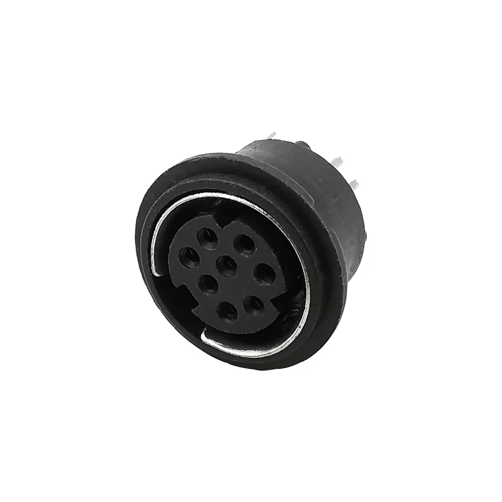 10 шт./лот Mini DIN гнездовой разъем 8 Pin коннектор PS2 Circular Micro Jack терминал PCB шасси Аудио