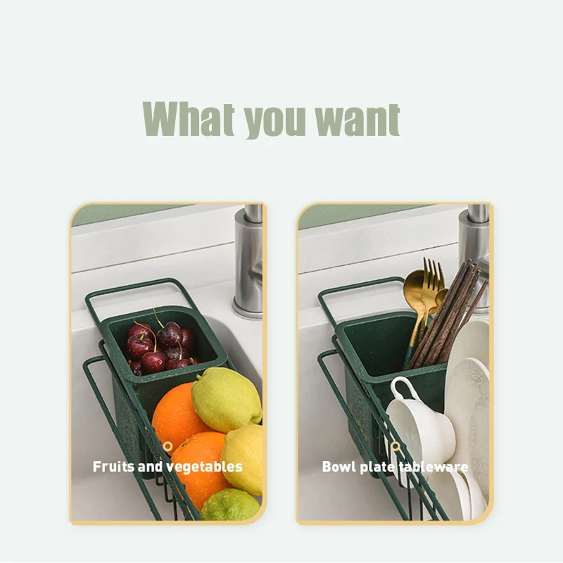 

Convenience Sink Storage Rack Home Kitchen Sink Organizer Sponge Soap Scrubber Dishcloth Hanger For Kitchen SDF-SHIP