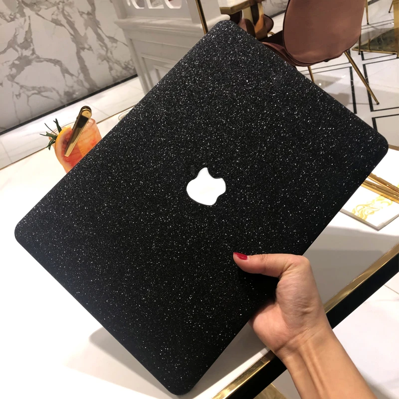 

New Shiny Glitter Laptop Case for Macbook 2020 New Air M1 A2337 Pro M1 A2338 Cover for Macbook Air Pro Retina 13 inch Shell Case