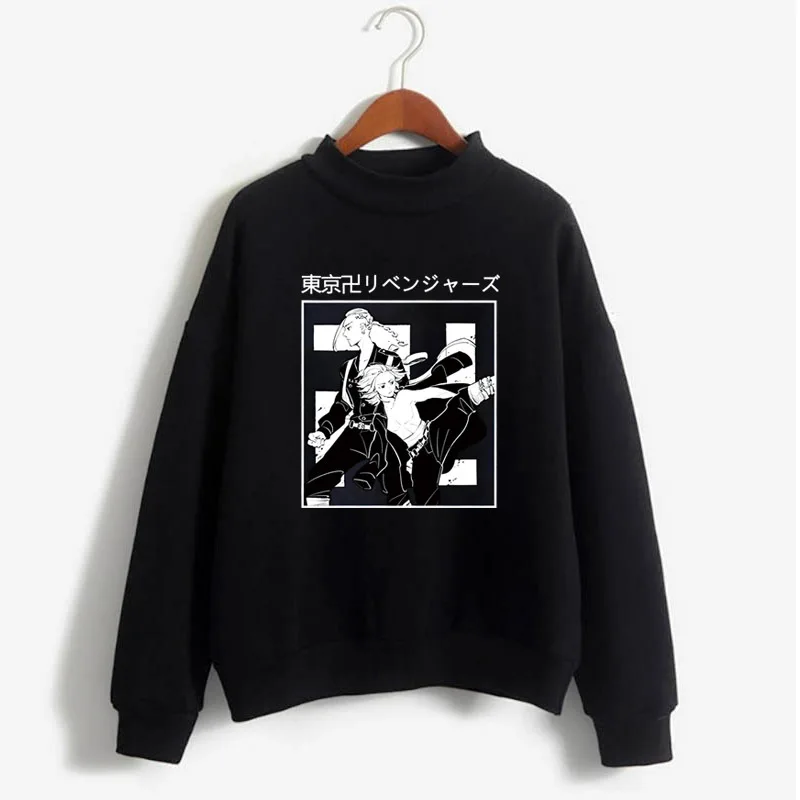 

Hot Anime Tokyo Revenge Private Printed Hoodie Winter Plus Fleece Sweatshirt Oversize Harajuku Sports Slim Outfit for Women Man