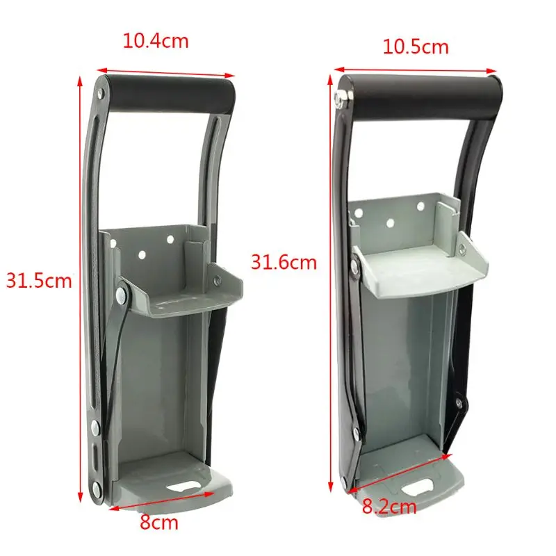 

12oz 16oz Heavy Duty Can Crusher Wall Mount Hand Push Cola Soda Bottle Opener