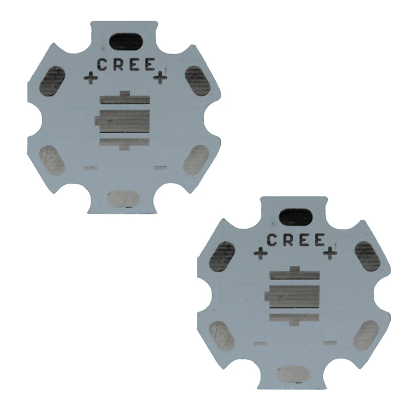 Бесплатная доставка! 20 мм CREE белый XML/XML2 T6 U2 LED PCB/алюминиевая Базовая