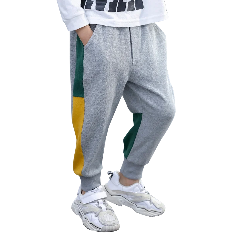 Брюки для мальчиков повседневные стильные брюки мягкие модели весна 2020 детская