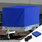 Водонепроницаемый чехол 420D для автомобиля, прицепа, складной, для кемпинга, для защиты крыши, для тяжелых условий эксплуатации, для трейлера, грузовика, фургона, лодки