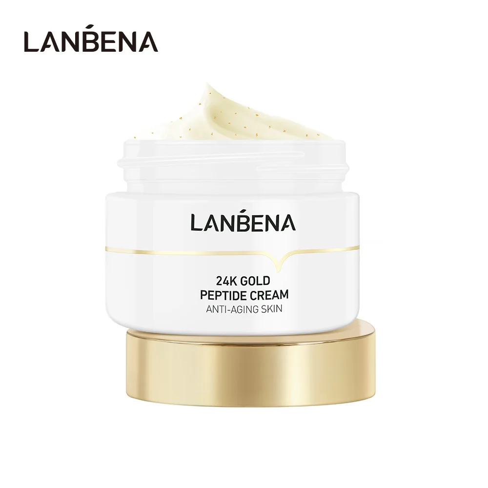 

LANBENA 24K Gold Peptide Cream Anti-wrinkles Skin-firming Moisturizing Minimize Fine Lines Enhance Eye Contours Anti-aging Care