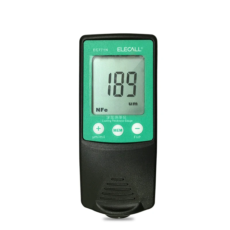 

EC771N Digital Painting Thickness Meter Mini LCD Car Coating Thickness Gauge