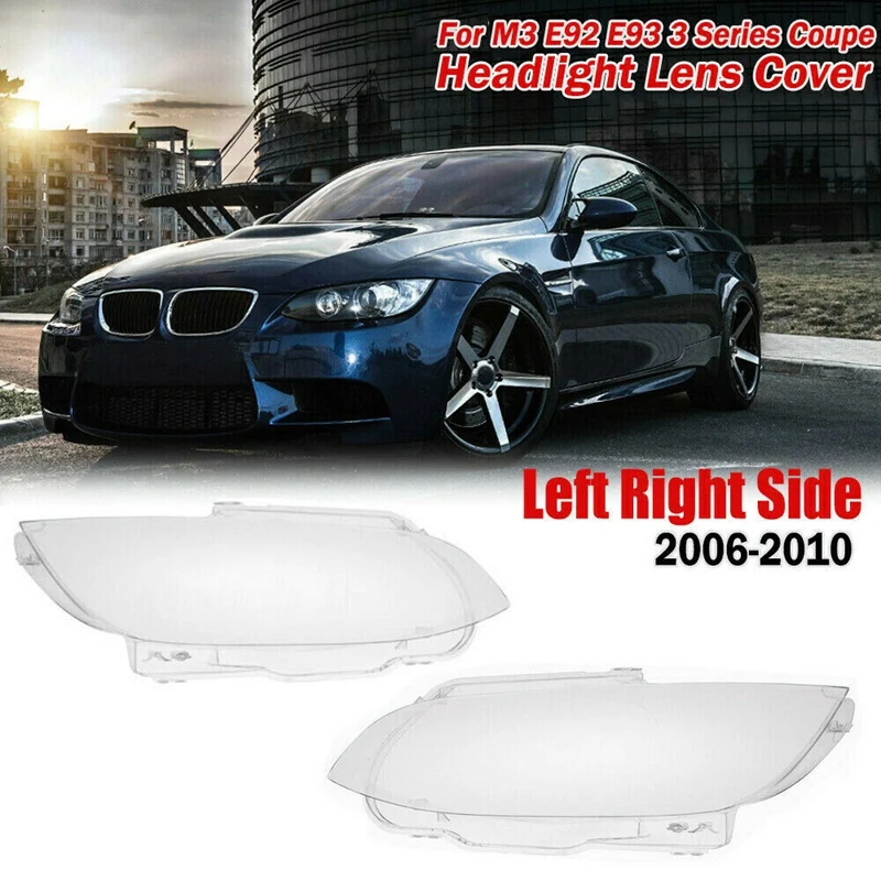 

Крышка для правой и левой фары автомобиля для BMW E92 E93 Coupe M3 2006-2010