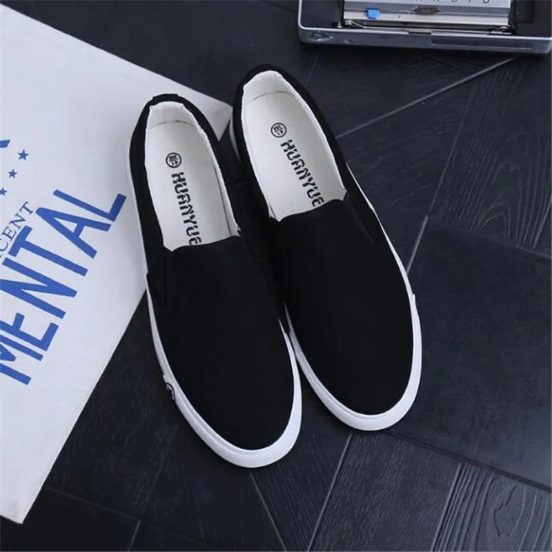 Кеды мужские с вулканизированной подошвой дышащие классические холщовые туфли