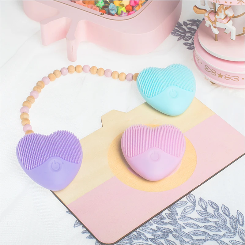 Электрическая массажная мини-щетка для чистки лица стиральная машина